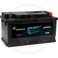 Akumulator 12 V 80 Ah 730 A (EN) napełniony, naładowany i bezobsługowy, technologia Ca/Ca Zestawienie ogólne Akumulatory GRANIT