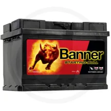 Banner 59656009G — Akumulator 12V 62Ah, zalany 12 V / 62 Ah, napełniony