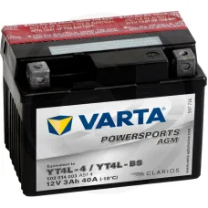 Varta 5970010012 — Akumulator POWERSPORTS AGM 12 V / 3 Ah Akumulator rozruchowy, ładowany na sucho,...