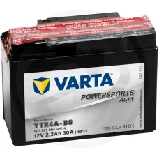 Varta 5970010013 — Akumulator POWERSPORTS AGM 12 V / 2,3 Ah Akumulator rozruchowy, ładowany na such...