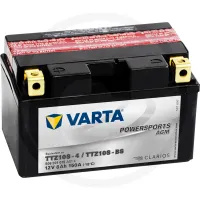Akumulator POWERSPORTS AGM 12 V / 8 Ah Akumulator rozruchowy, ładowany na sucho, z kwasem, bezobsługowy Zestawienie ogólne Akumulatory VARTA