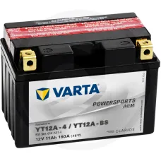 Varta 5970010024 — Akumulator POWERSPORTS AGM 12 V / 11 Ah Akumulator rozruchowy, ładowany na sucho...