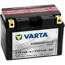 Varta 5970010025 — Akumulator POWERSPORTS AGM 12 V / 11 Ah Akumulator rozruchowy, ładowany na sucho...