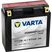 Akumulator POWERSPORTS AGM 12 V / 13 Ah Akumulator rozruchowy, ładowany na sucho, z kwasem, bezobsługowy Zestawienie ogólne Akumulatory VARTA