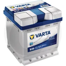 Varta 5970010089 — Akumulator Blue Dynamic 12 V / 44 Ah Akumulator rozruchowy z technologią wapń/wa...