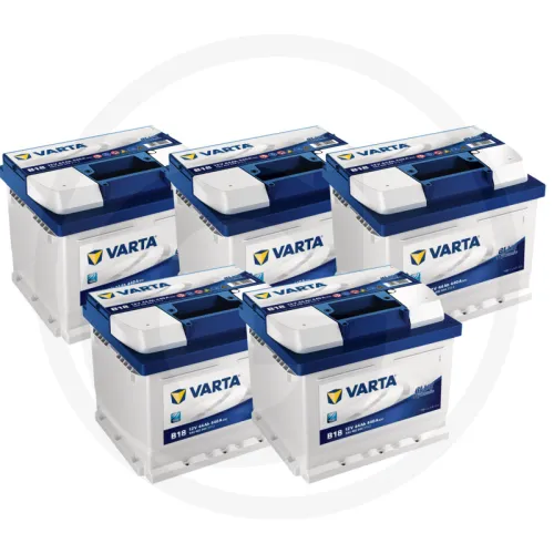 Akumulator Blue Dynamic 12 V / 44 Ah Akumulator rozruchowy z technologią wapń/wapń, zalany i naładowany, bezobsługowy Zestawienie ogólne Akumulatory V