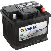 Akumulator rozruchowy 12 V / 45 Ah ProMotive Black B39 - 12V 45Ah 300A RF Zestawienie ogólne Akumulatory VARTA