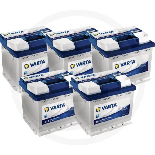Akumulator Blue Dynamic 12 V / 52 Ah Akumulator rozruchowy z technologią wapń/wapń, zalany i naładowany, bezobsługowy Zestawienie ogólne Akumulatory V