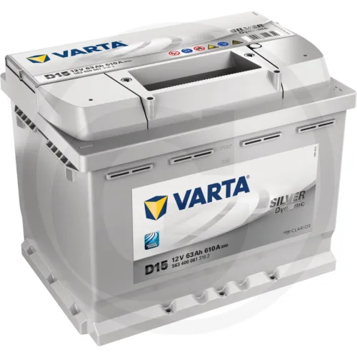 Akumulator Silver Dynamic 12 V / 63 Ah Akumulator rozruchowy z technologią wapń/wapń, zalany i naładowany, bezobsługowy Zestawienie ogólne Akumulatory