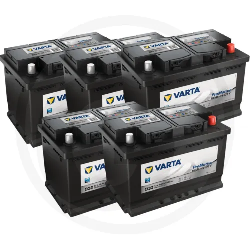 Akumulator ProMotive Heavy Duty (HD) 12V Akumulator rozruchowy z technologią wapń/wapń, zalany i naładowany, bezobsługowy Zestawienie ogólne Akumulato