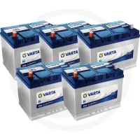 Akumulator Blue Dynamic 12 V / 70 Ah Akumulator rozruchowy z technologią wapń/wapń, zalany i naładowany, bezobsługowy Zestawienie ogólne Akumulatory V