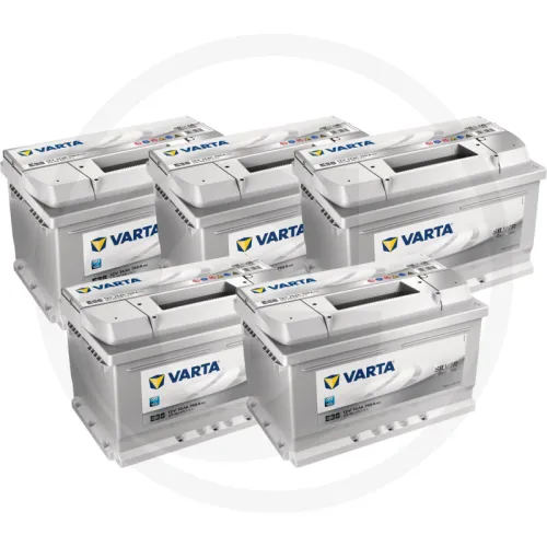 Akumulator Silver Dynamic 12 V / 74 Ah SILVER Dynamic E38 - 12V 74Ah 750A Zestawienie ogólne Akumulatory VARTA