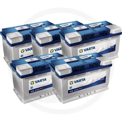 Akumulator Blue Dynamic 12 V / 80 Ah Akumulator rozruchowy z technologią wapń/wapń, zalany i naładowany, bezobsługowy Zestawienie ogólne Akumulatory V
