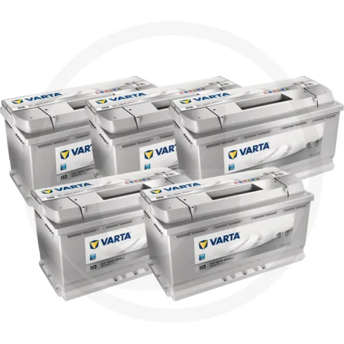 Akumulator Silver Dynamic 12 V / 100 Ah 100 Ah Akumulator rozruchowy z technologią wapń/wapń, zalany i naładowany, bezobsługowy Zestawienie ogólne Aku