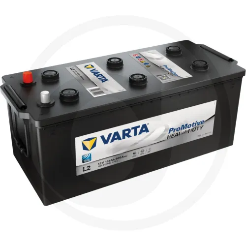 ProMotive Heavy Duty L2 ProMotive Black L2 - 12V 155Ah 900A HD dł. x szer. x wys.: 513 x 223 x 223 Zestawienie ogólne Akumulatory VARTA