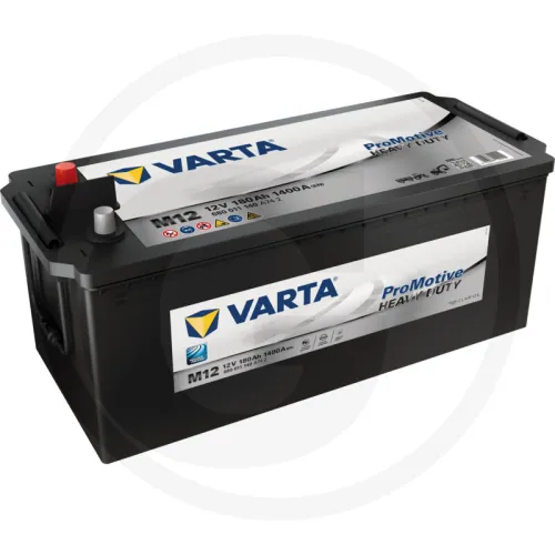 Akumulator rozruchowy 12 V / 180 Ah ProMotive Black M12 - 12V 180Ah 1400A HD Zestawienie ogólne Akumulatory VARTA