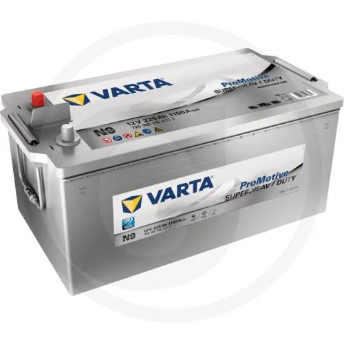 Akumulator ProMotive Silv 12 V 225 Ah Varta ProMotive SHD Silver 12 V Zestawienie ogólne Akumulatory VARTA
