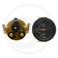 Amperomierz 12 V | Ø 60 mm (uniwersalne zastosowanie)