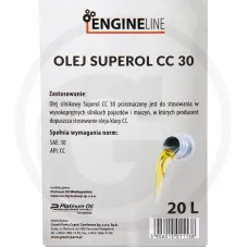 ENGINELINE 6271001 — Superol CC30 Olej silnikowy Technika smarowania