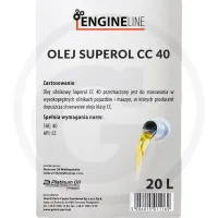 Superol CC40 Olej silnikowy Technika smarowania