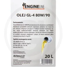 ENGINELINE 6271007 — Hipol GL-4 80W-90 Olej przekładniowy Technika smarowania