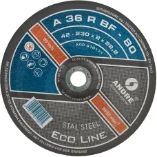 ANDRE 62740230222 — Tarcza do cięcia stali inox ECO LINE Wyposażenie warsztatu
