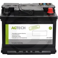 AGTECH 64412V62AH — Akumulator 12V 62AH 510A