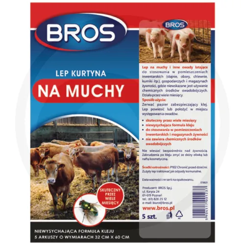 Lep KURTYNA płaski Preparaty do higieny sanitarnej