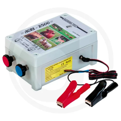 Elektryzator 12V AGRI-2500 Elektryczne ogrodzenie