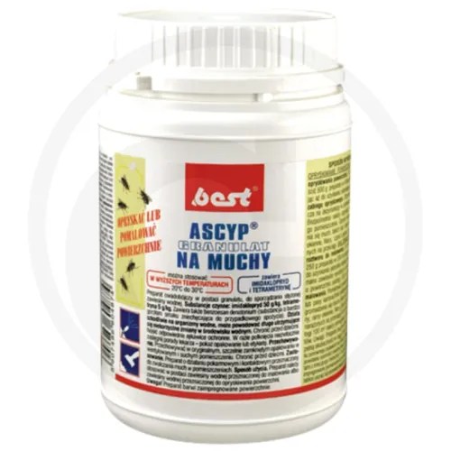 Ascyp granulat na muchy Preparaty do higieny sanitarnej