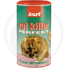 BEST-PEST 648BEST18 — Przynęta na szczury Killer PERFEKT granulat na myszy i szczury Preparaty do higi...