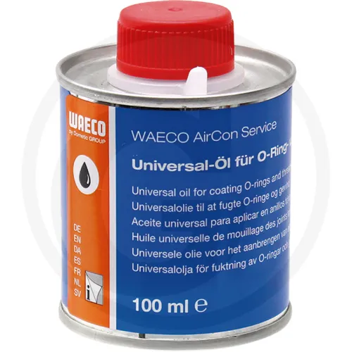 Olej uniwersalny do oringów • puszka 100 ml <br> • kompaktowa puszka z pędzelkiem <br> • nowe oringi należy pokryć olejem, aby zapewnić szczelność rów