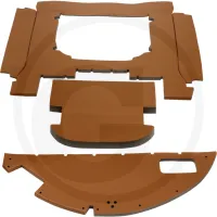 Zestaw osłon John Deere  1640, 2040, 2040S, 2140, 3040, 3140, 3640, 2350, 2450, 2550, 2650, 2850, 3050, 3150, 3350, 3650 do obicia dachu wysokiej kabi