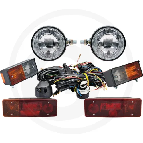 Instalacja elektryczna komplet z lampami Ursus MF C-360