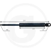 Sprężyna gazowa pokrywy dachu Ursus MF 4512 / 4514