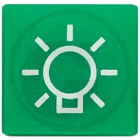 Symbol świateł pozycyjnych i mijania Zetor Proxima / Forterra