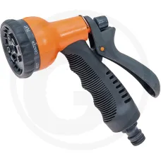 AGTECH Garden 659002 — Pistolet 8 funkcyjny Instalacja wodna Węże ogrodowe i akcesoria
