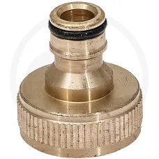 AGTECH Garden 659100 — Adapter 1 mosiądz Instalacja wodna Węże ogrodowe i akcesoria