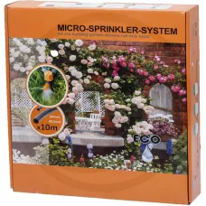 AGTECH Garden 659115 — Zestaw mgły natryskowej, bardzo mała kroplówka mała kropla Instalacja wodna Węże...