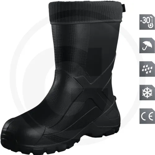 Kalosze Xtrack Short Black Odzież ochronna i bezpieczeństwo pracy