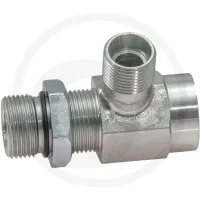Przyłącze trójnikowe M22x1,5 /M18x1,5 12L NH Szybkozłącza