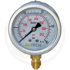 AGTECH 66785000402 — Manometr glicerynowy Aparatura kontrolno-pomiarowa