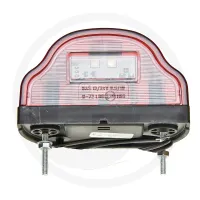 Lampa zespolona tylna W72 12V-24V LED LED uniwersalna Oświetlenie Lampy WAŚ