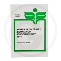 Katalog kombajn ziemniaczany Anna Z-644 Wyposażenie ciągników Kabina i akcesoria