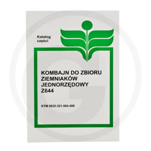 Katalog kombajn ziemniaczany Anna Z-644 Wyposażenie ciągników Kabina i akcesoria
