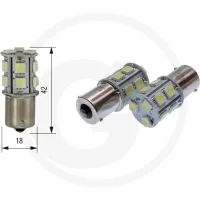 Żarówka LED 12V 13xSMD 5050 LED BA15S Oświetlenie