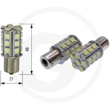 BOSMA 693B3086 — Żarówka LED 12V 24xSMD 5050 LED BA15S Oświetlenie