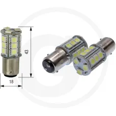 BOSMA 693B3239 — Żarówka LED 12V 18xSMD 5050 LED BAY15D Oświetlenie