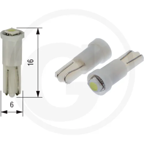 Żarówka LED 12V 1xSMD 3528 LED T05 Oświetlenie