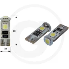 BOSMA 693B4144 — Żarówka LED 12V 3XSMD 5050 LED T10 DOUBLE POLARITY CANBUS Oświetlenie